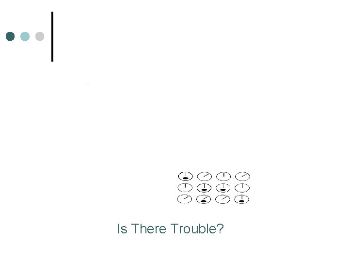 Is There Trouble? 