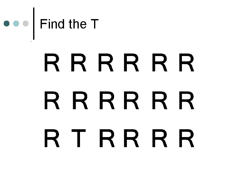 Find the T 