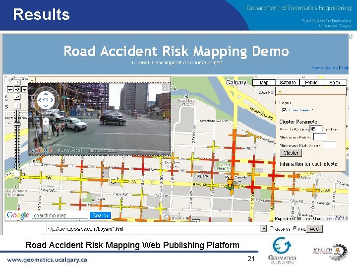 Results Road Accident Risk Mapping Web Publishing Platform 21 