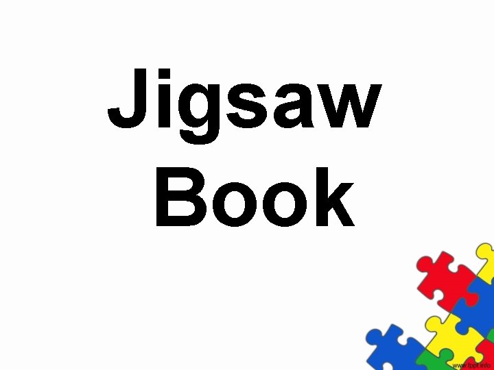 Jigsaw Book 