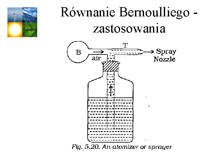 Równanie Bernoulliego zastosowania 