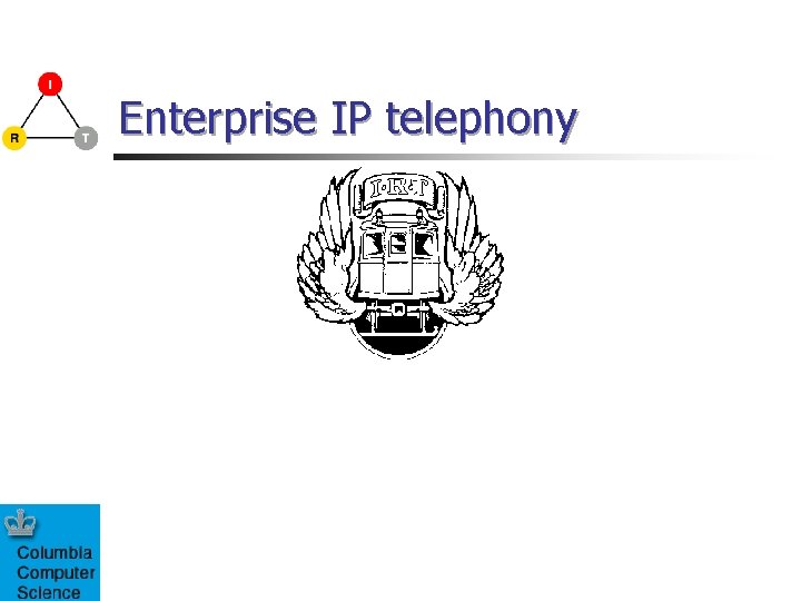 Enterprise IP telephony 