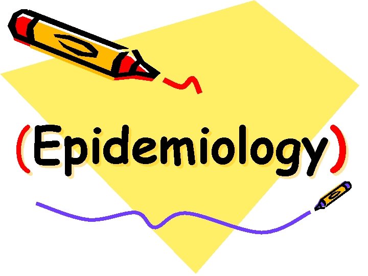 (Epidemiology) 