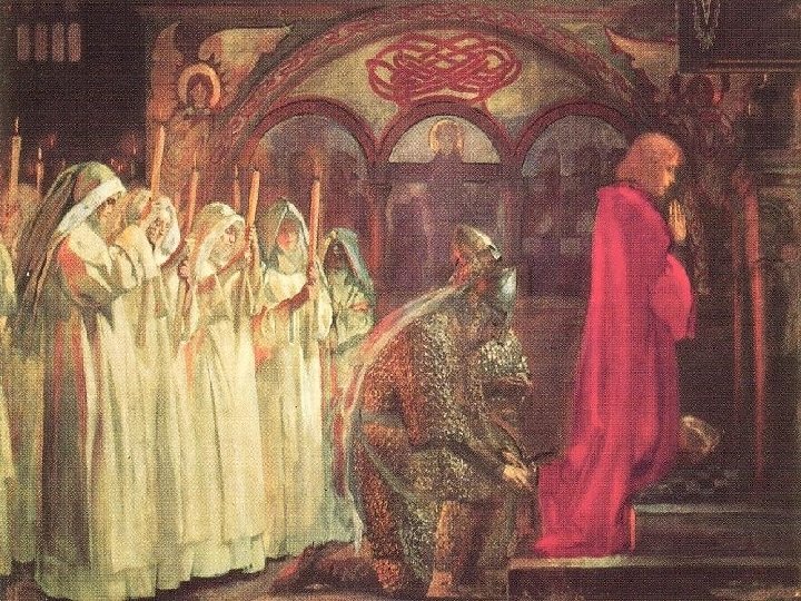 Ceremony: • Officiating priest takes the sword, blesses it, and returns it • Candidate