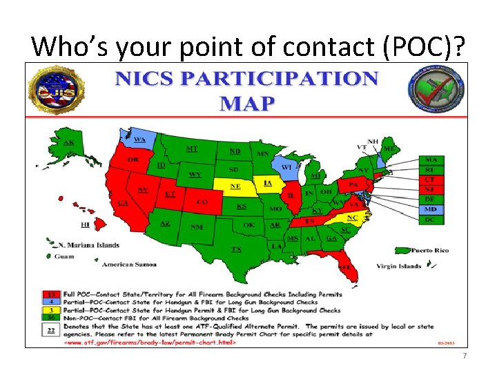 Who’s your point of contact (POC)? 7 