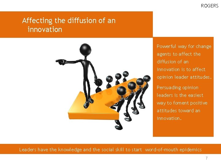 ROGERS Affecting the diffusion of an innovation Powerful way for change RANKING MUNDIAL DE ROGERS Affecting the diffusion of an innovation Powerful way for change RANKING MUNDIAL DE
