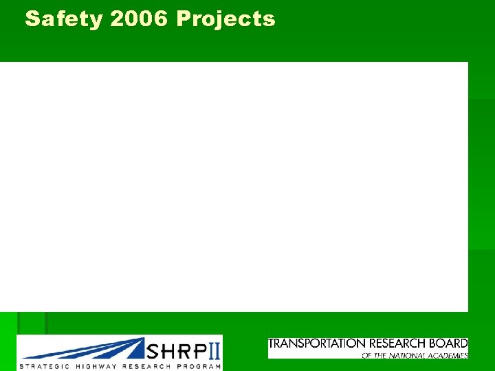 Safety 2006 Projects 