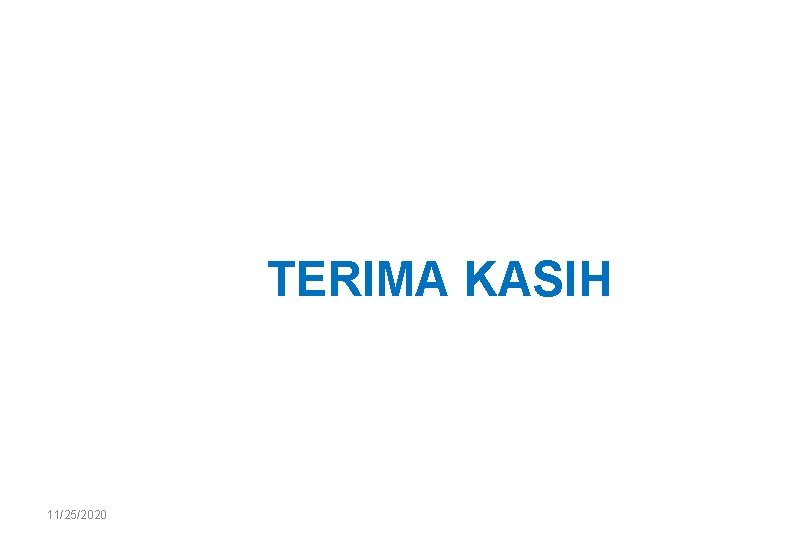 TERIMA KASIH 11/25/2020 