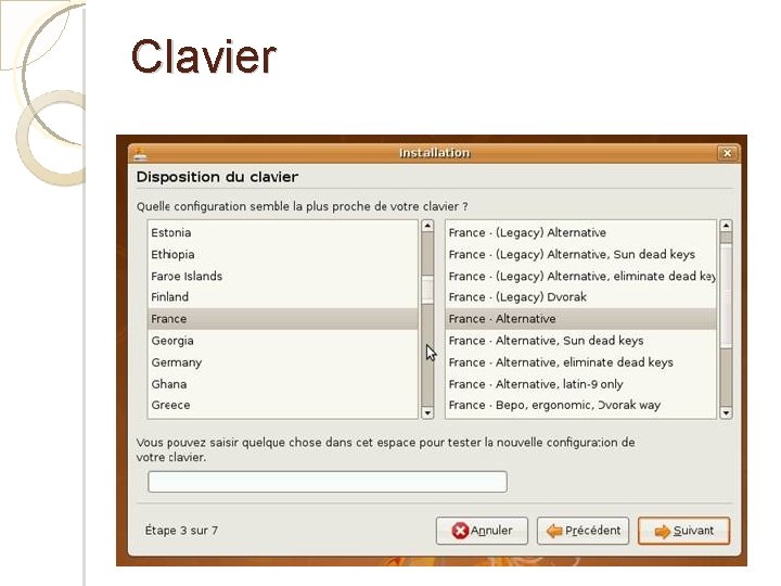 Clavier 