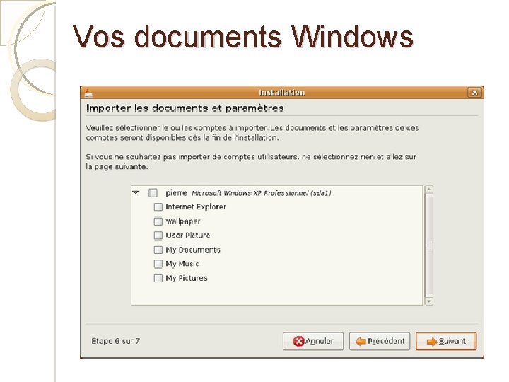 Vos documents Windows 