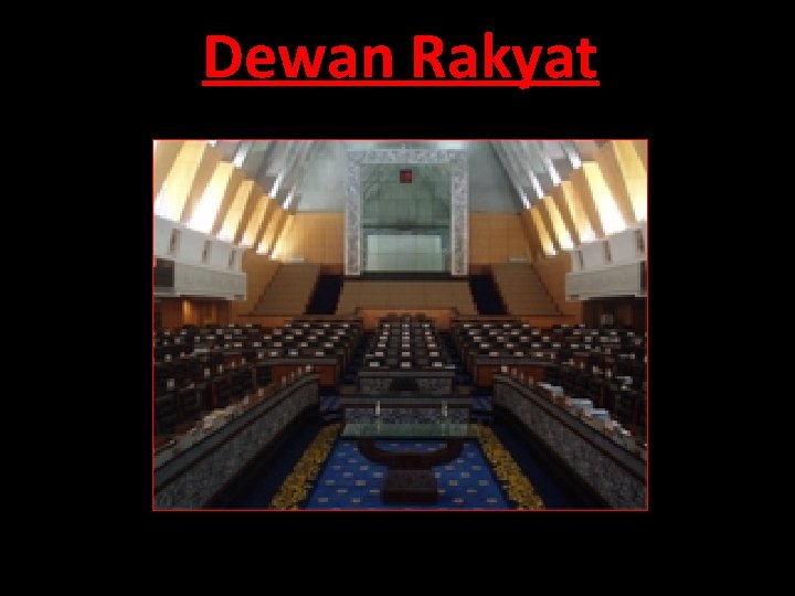 Dewan Rakyat 