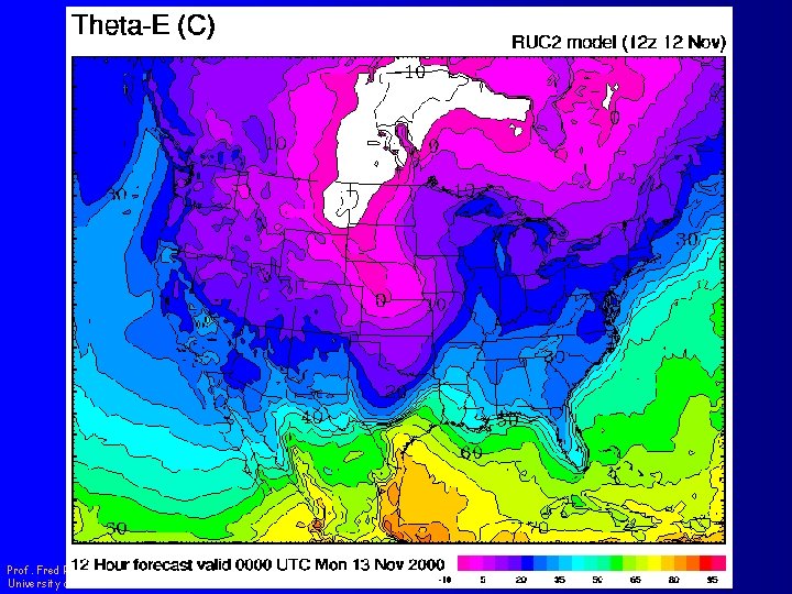 Equivalent Potential Temperature (qe ) Prof. Fred Remer University of North Dakota 