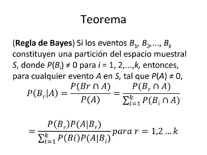 Teorema • 