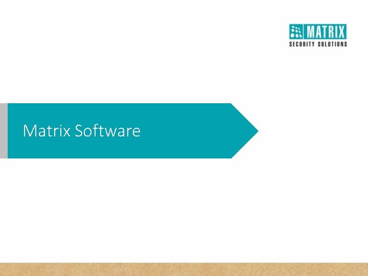 Matrix Software 