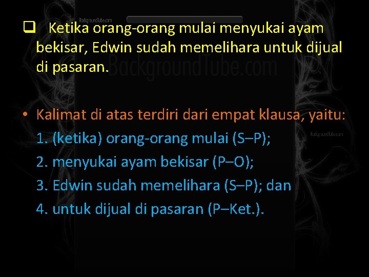 q Ketika orang-orang mulai menyukai ayam bekisar, Edwin sudah memelihara untuk dijual di pasaran.