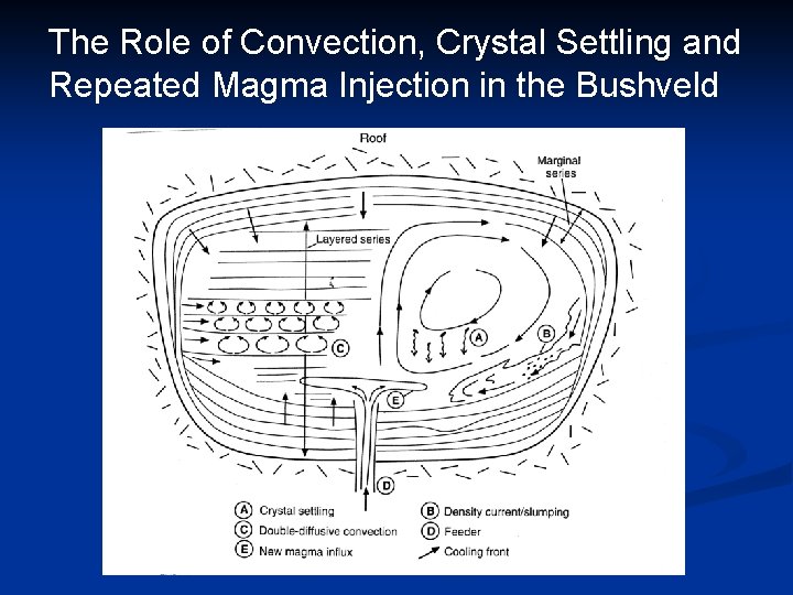 The Role of Convection, Crystal Settling and Repeated Magma Injection in the Bushveld 