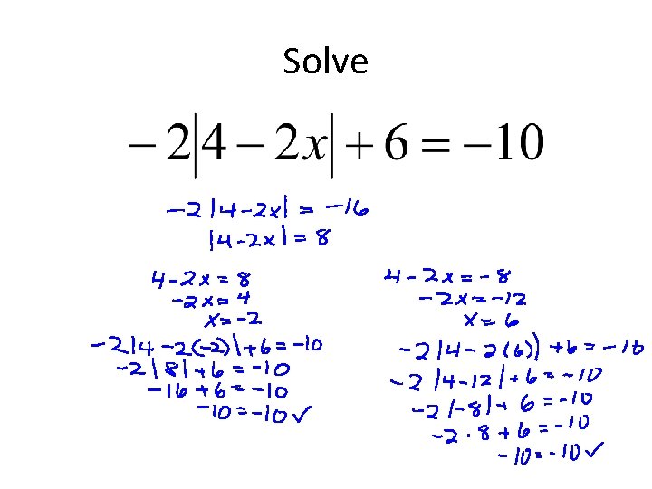 Solve Solve