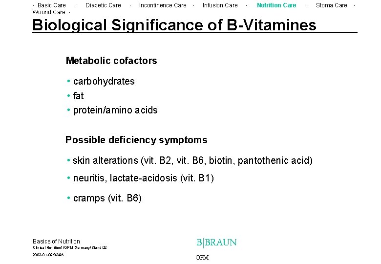 . Basic Care. Wound Care. Diabetic Care . Incontinence Care . Infusion Care .