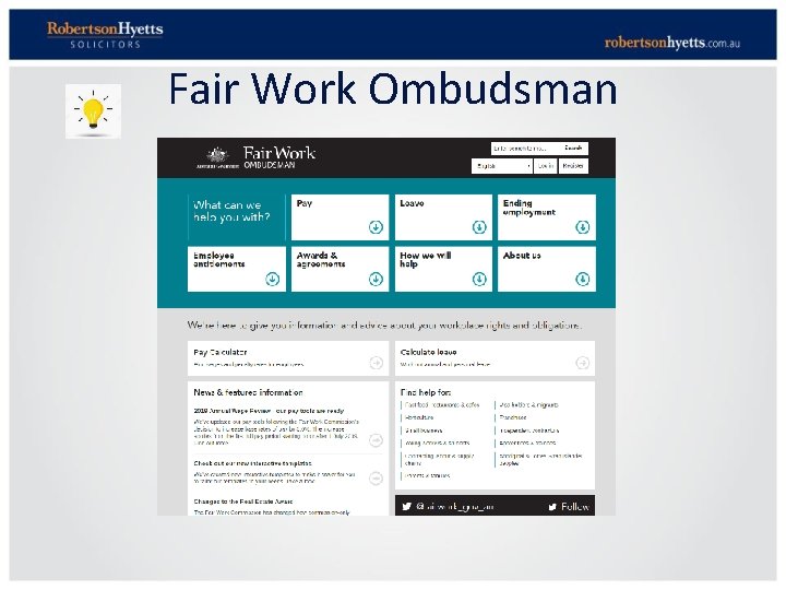 Fair Work Ombudsman 