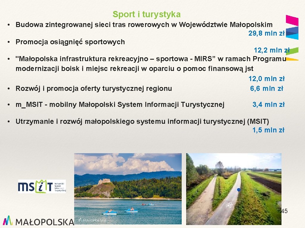 Sport i turystyka • Budowa zintegrowanej sieci tras rowerowych w Województwie Małopolskim 29, 8
