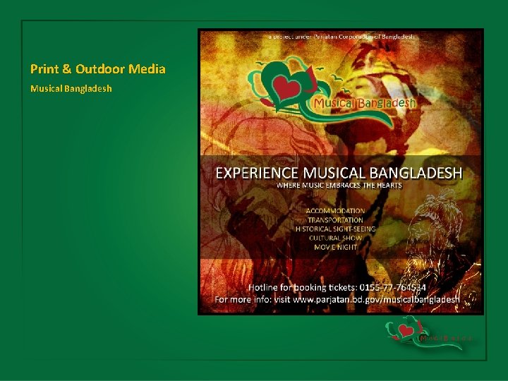 Print & Outdoor Media Musical Bangladesh 