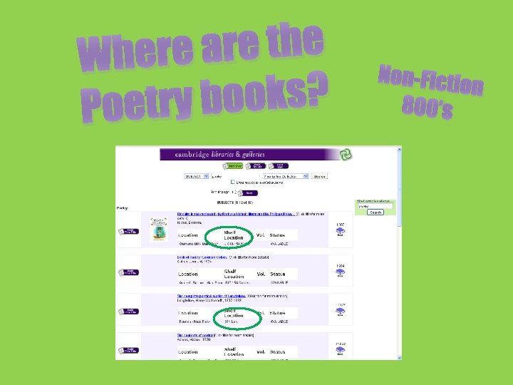 e h t e r a e r Whe ? s k o o