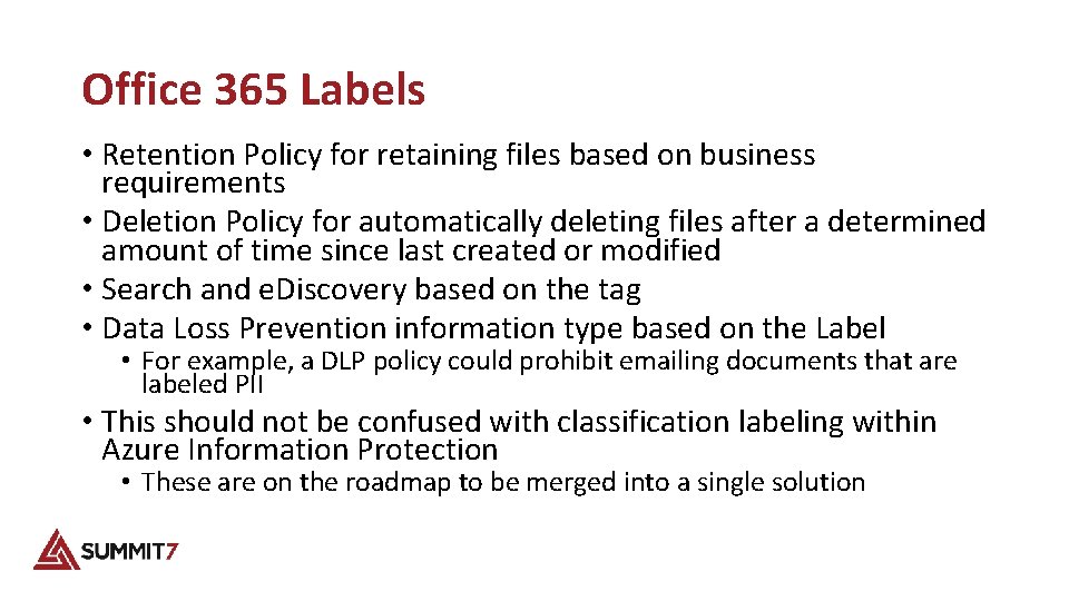 Office 365 and Azure Data Governance ABOUT BEN