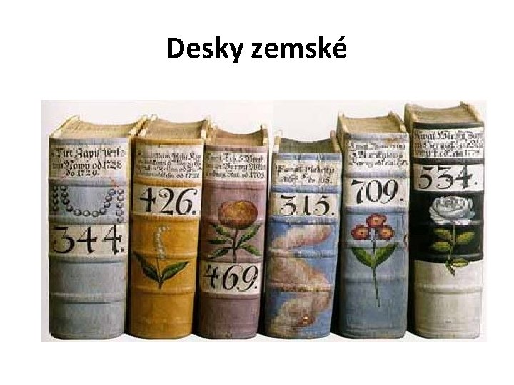 Desky zemské 