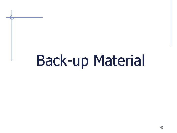 Back-up Material 49 