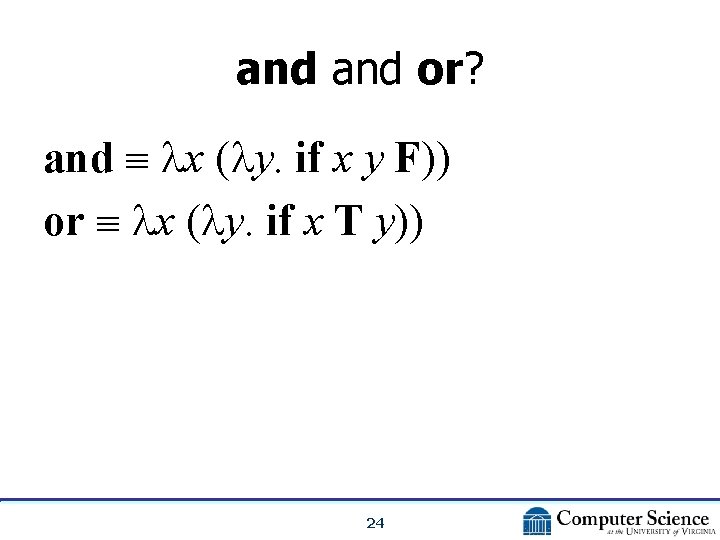 and or? and x ( y. if x y F)) or x ( y.