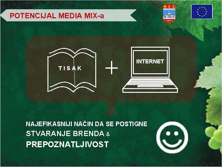POTENCIJAL MEDIA MIX-a INTERNET TISAK NAJEFIKASNIJI NAČIN DA SE POSTIGNE STVARANJE BRENDA & PREPOZNATLJIVOST