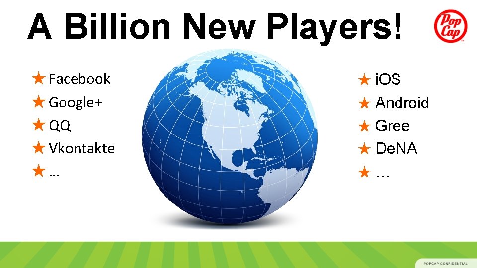 A Billion New Players! ★ Facebook ★ Google+ ★ QQ ★ Vkontakte ★… ★