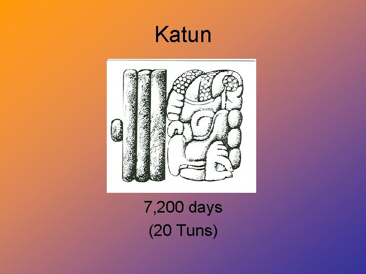 Katun 7, 200 days (20 Tuns) 