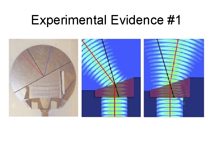 Experimental Evidence #1 