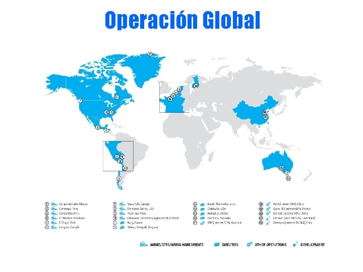 Operación Global General Presentation 