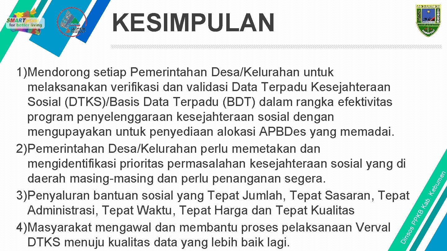 eb um e ab. K BK Din so s. P PK 1)Mendorong setiap Pemerintahan