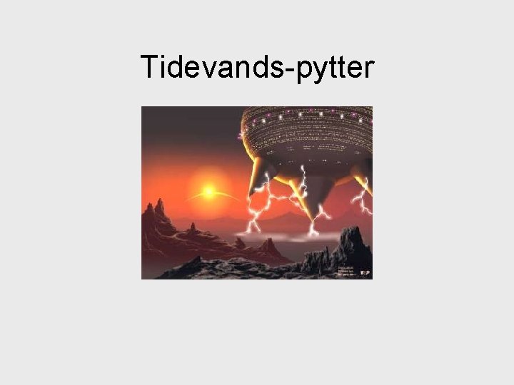 Tidevands-pytter 