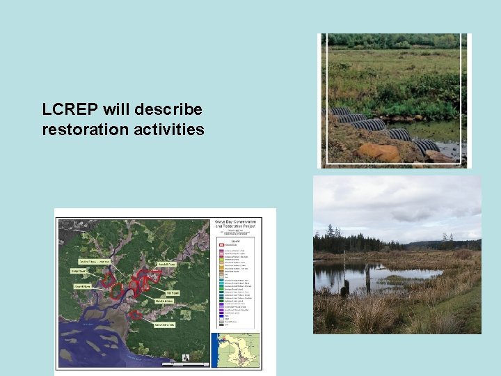 LCREP will describe restoration activities 