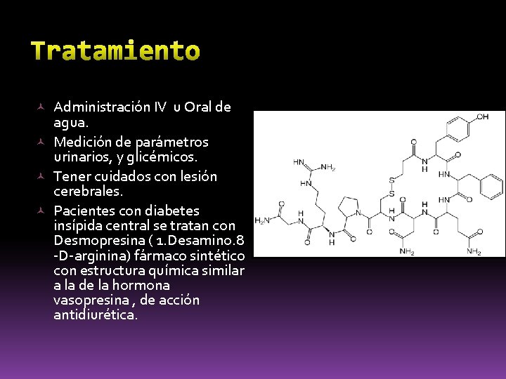  Administración IV u Oral de agua. Medición de parámetros urinarios, y glicémicos. Tener