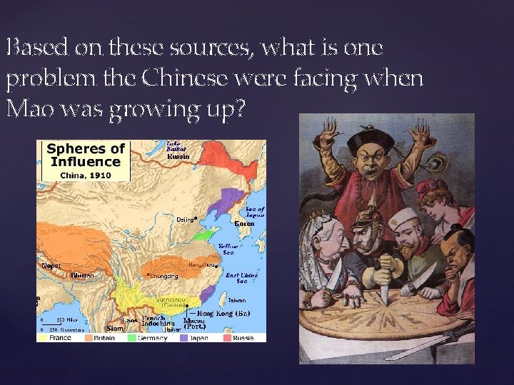 Based on these sources, what is one problem the Chinese were facing when Mao