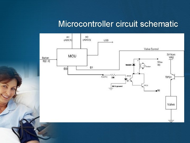 Microcontroller circuit schematic 