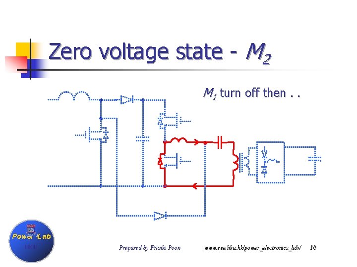 Zero voltage state - M 2 M 1 turn off then. . Power e.