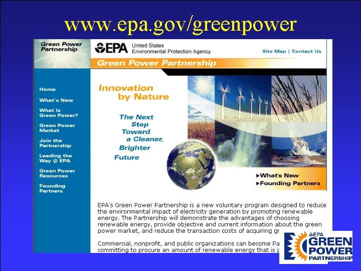 www. epa. gov/greenpower 