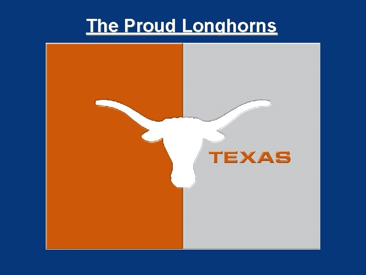 The Proud Longhorns 