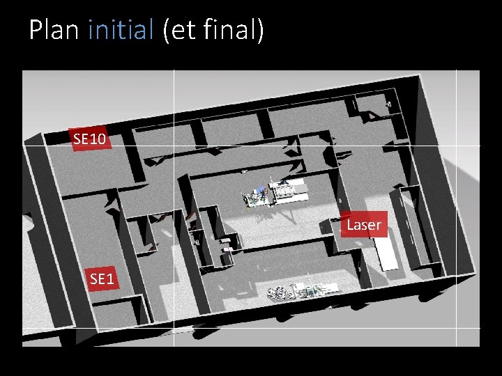 Plan initial (et final) SE 10 Laser SE 1 