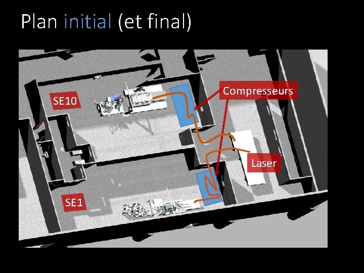 Plan initial (et final) SE 10 Compresseurs Laser SE 1 