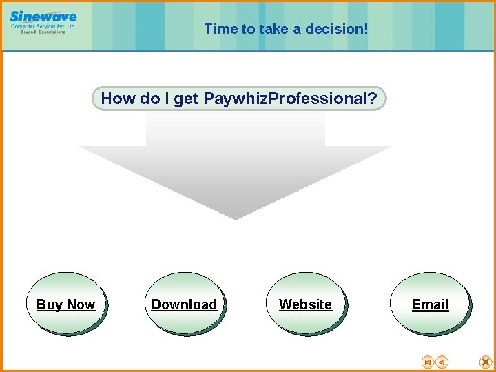 Time to take a decision! How do I get Paywhiz. Professional? Buy Now Download