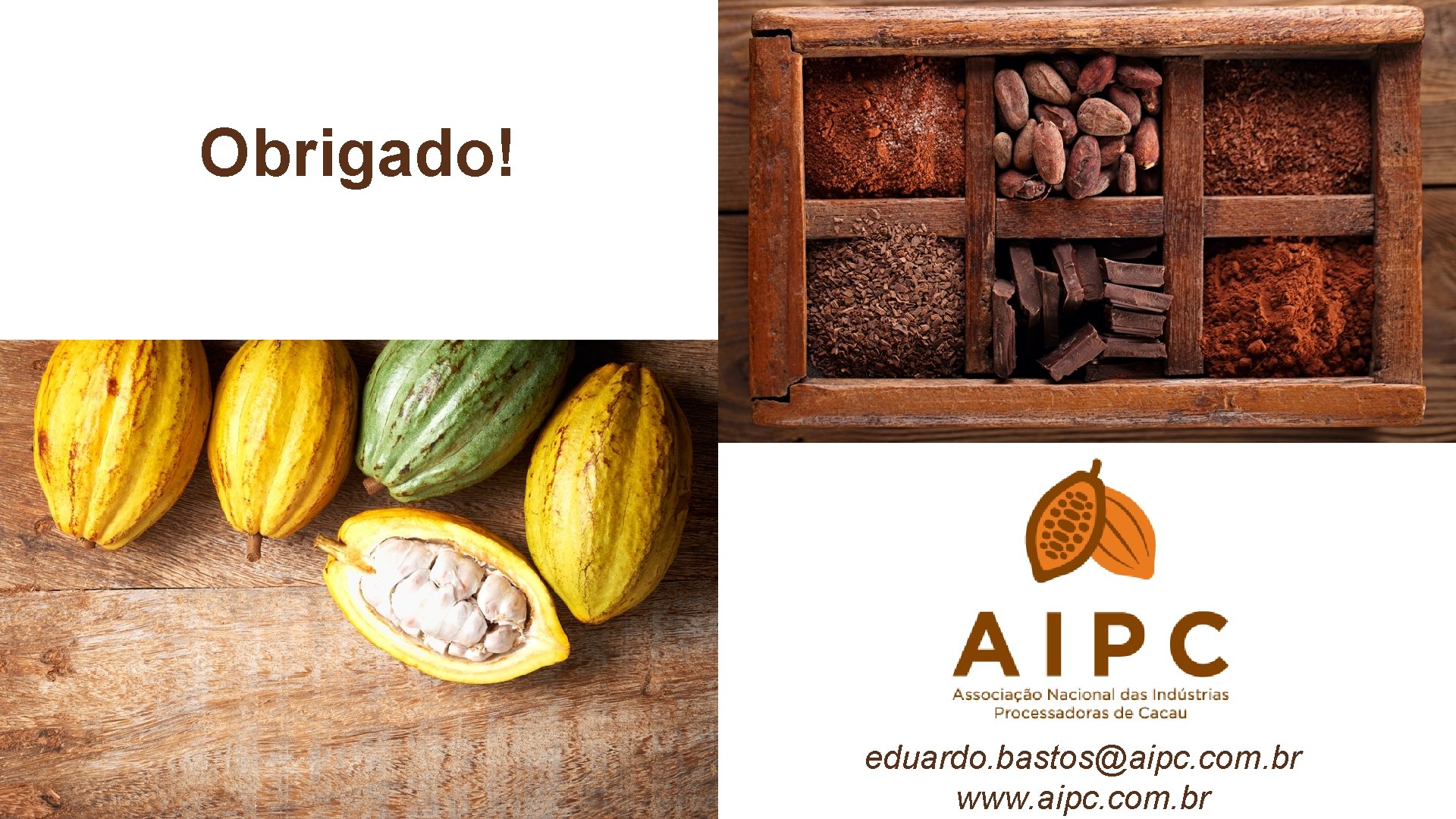 Obrigado! eduardo. bastos@aipc. com. br www. aipc. com. br 