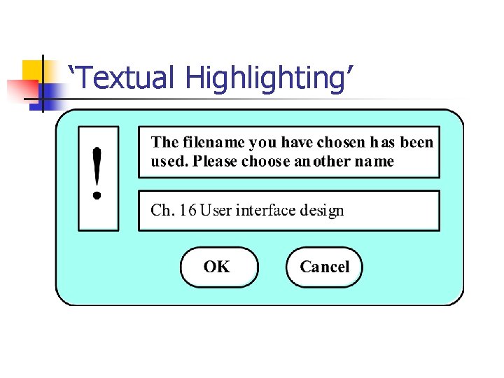 ‘Textual Highlighting’ 
