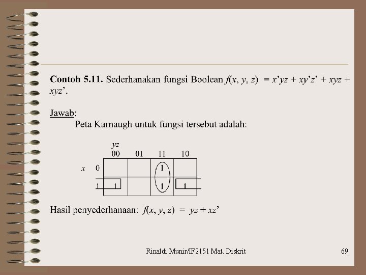 Rinaldi Munir/IF 2151 Mat. Diskrit 69 